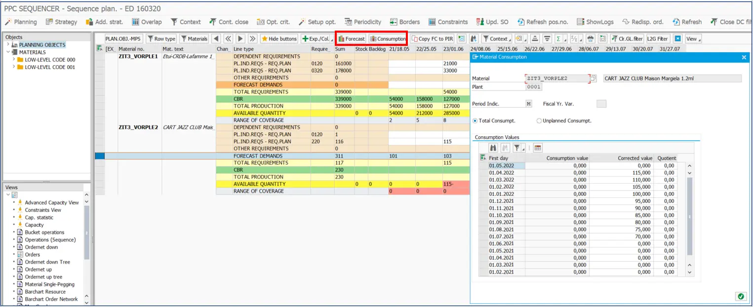 Dispatching CBRs in PPC